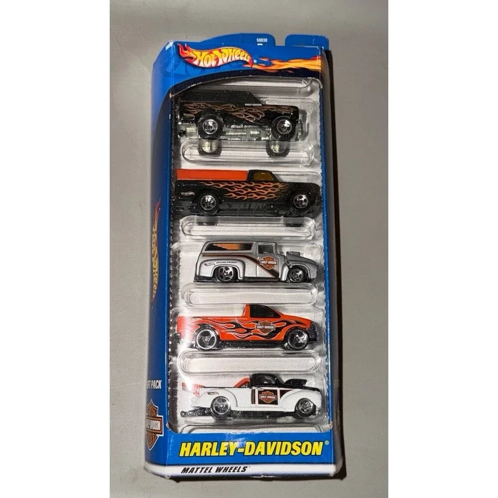 2000 Hot Wheels Harley-Davidson 5-Car Gift Pack 1:64 Diecast